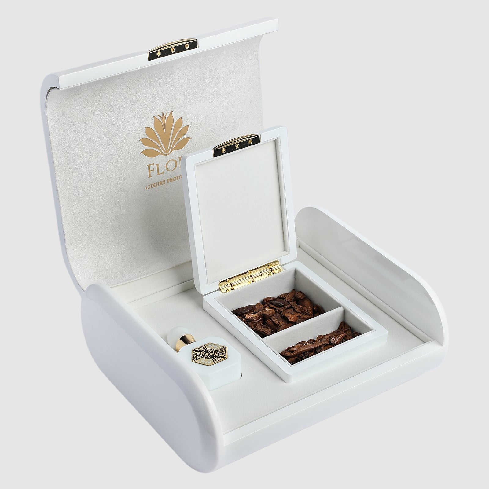 DUBAI WHITE GIFT SET - Flor Fr